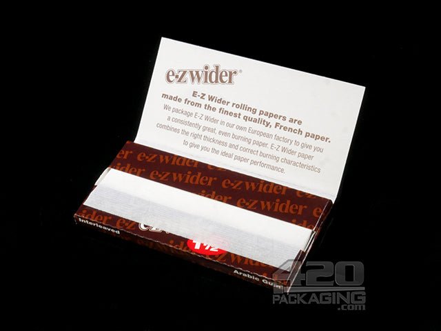 EZ Wider 1 1-2 Size Rolling Papers 24/Box - 3