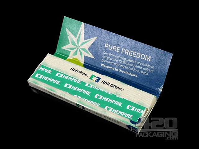 Hempire 1 1-4" Hemp Rolling Papers 24/Box - 4