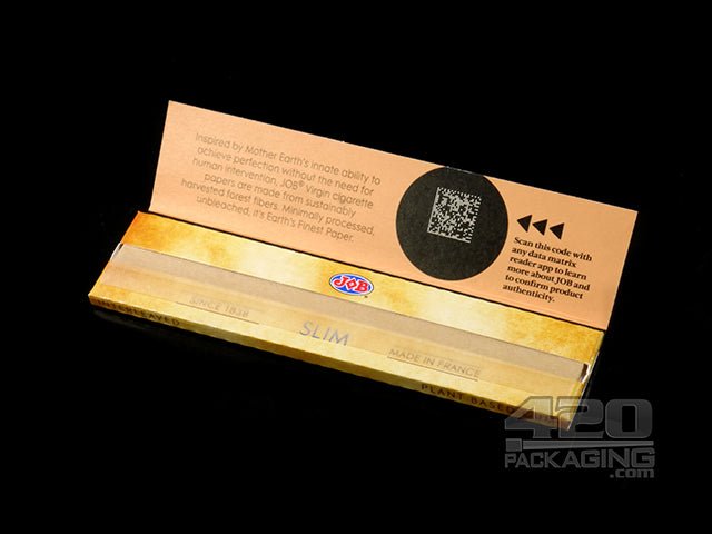 JOB Slim Size Virgin Rolling Papers 24/Box - 3