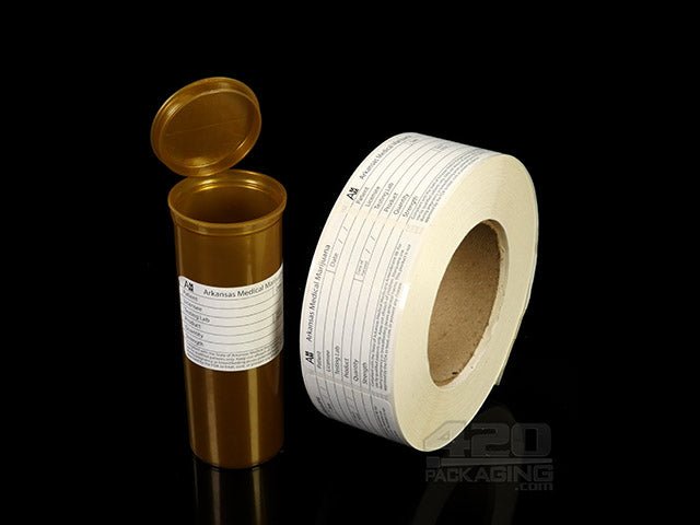 Arkansas Rx Labels 1000/Roll - 3