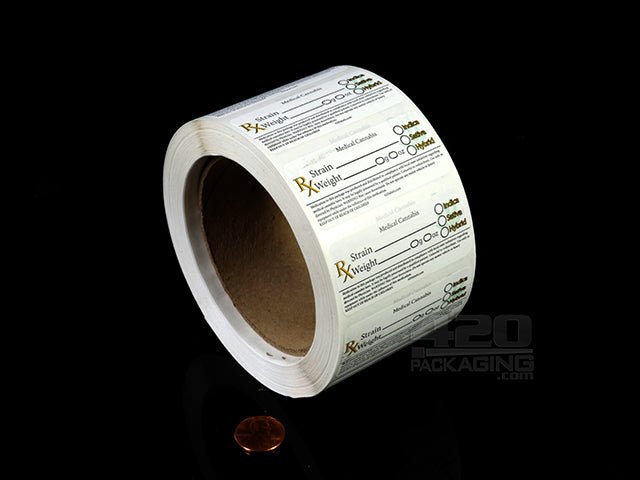Generic Medical Rx Labels 1000/Roll - 2