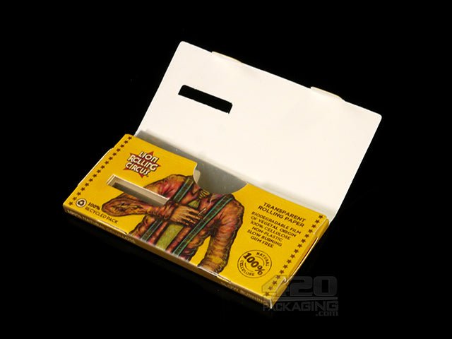 Lion Rolling Circus Transparent 1 1-4 Size Rolling Papers 24/Box - 3