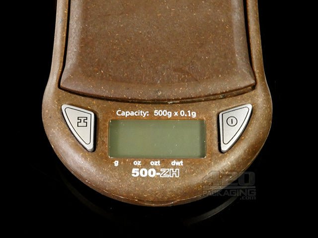 MyWeigh 500-ZH Hemp Plastic Pocket Scale - 4