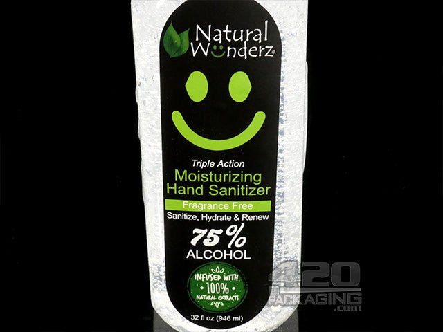 Natural Wunderz 32oz Hand Pump Fragrance Free Hand Sanitizer (In Stock!) - 3