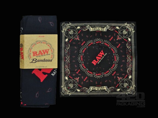 RAW Black Bandana - 1
