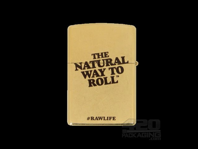 RAW Zippo Gold Dust Lighter - 3