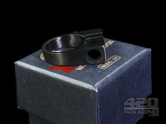 RAW Matte Black Smoke Ring 10 - 3