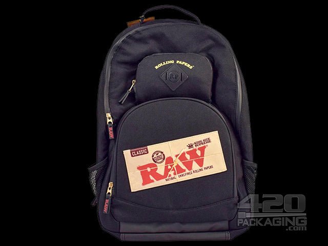 RAW X Rolling Papers Bakepack Odor Blocking Backpack