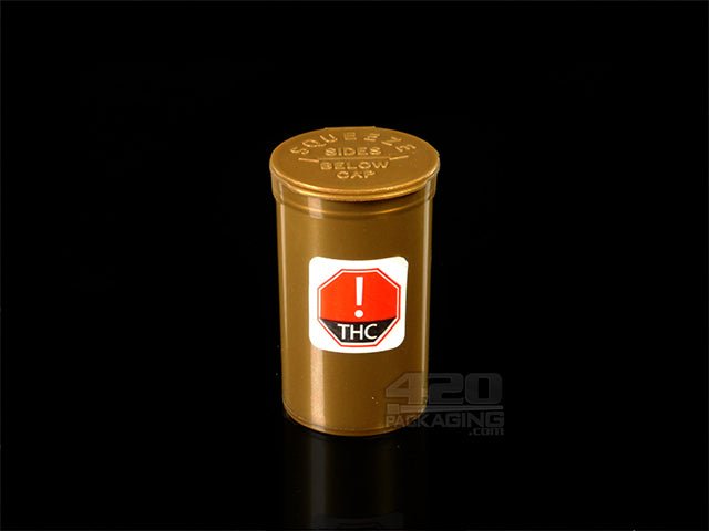 California THC Symbol Labels 1000/Roll - 4