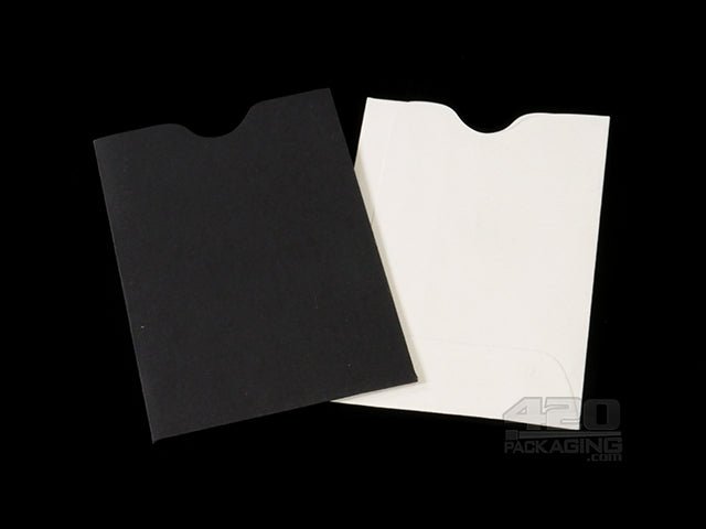 3.5 x 2.375 Inch Concentrate Sleeves 500/Box White- No Flap - 1