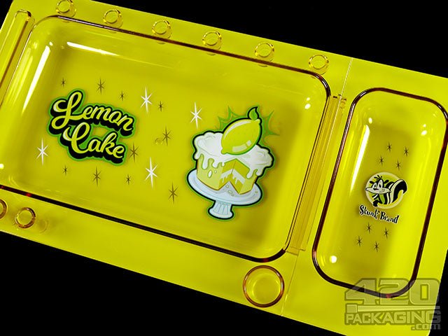 Skunk Brand Lemon Cake Plastic Rolling Tray - 3