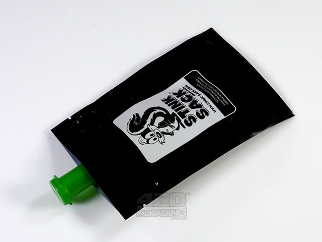 Small Stink Sack Odor Locking Black Zip Bags 10/Box - 3