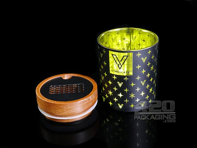 V Syndicate Large High End Yellow SmartStash Jar - 3