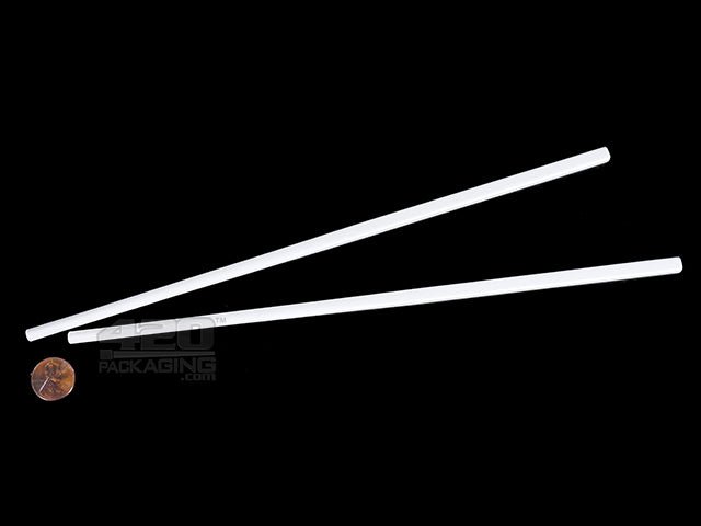 White Plastic Chopsticks 10/Box - 2