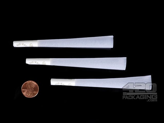Zig-Zag King Size Pre Rolled Ultra Thin Paper Cones 800/Box - 3