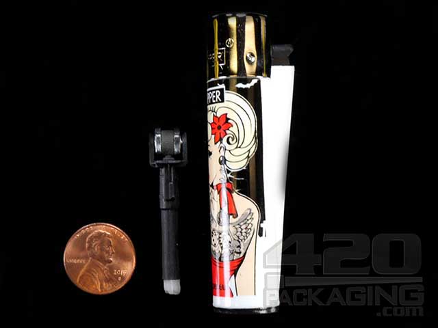 Clipper Lighter Rockabilly Pin Up Design 48/Box - 4