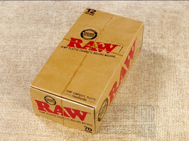 RAW 70mm Hemp Plastic Rollers 12/Box - 2