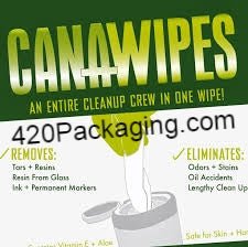 CAN-A-WIPES Pre Moistened Pipe Cleaning Wipes - 3