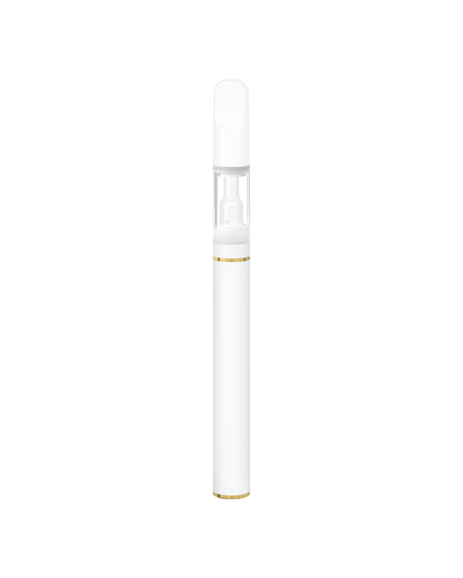 ACTIVE White Ceramic Pro AIO 0.5mL Disposable Vape Pen w/ 1.7mm Aperture 50/Box - 3