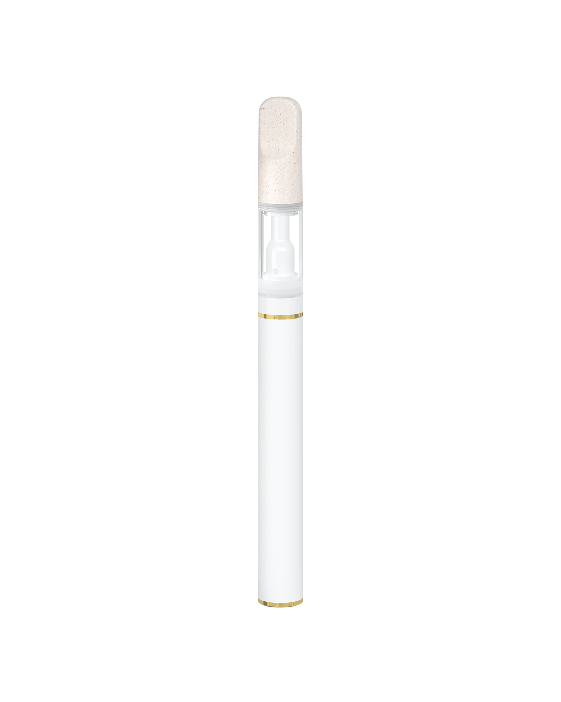 ACTIVE White Ceramic Pro AIO 0.5mL Disposable Vape Pen w/ 1.7mm Aperture 50/Box - 4