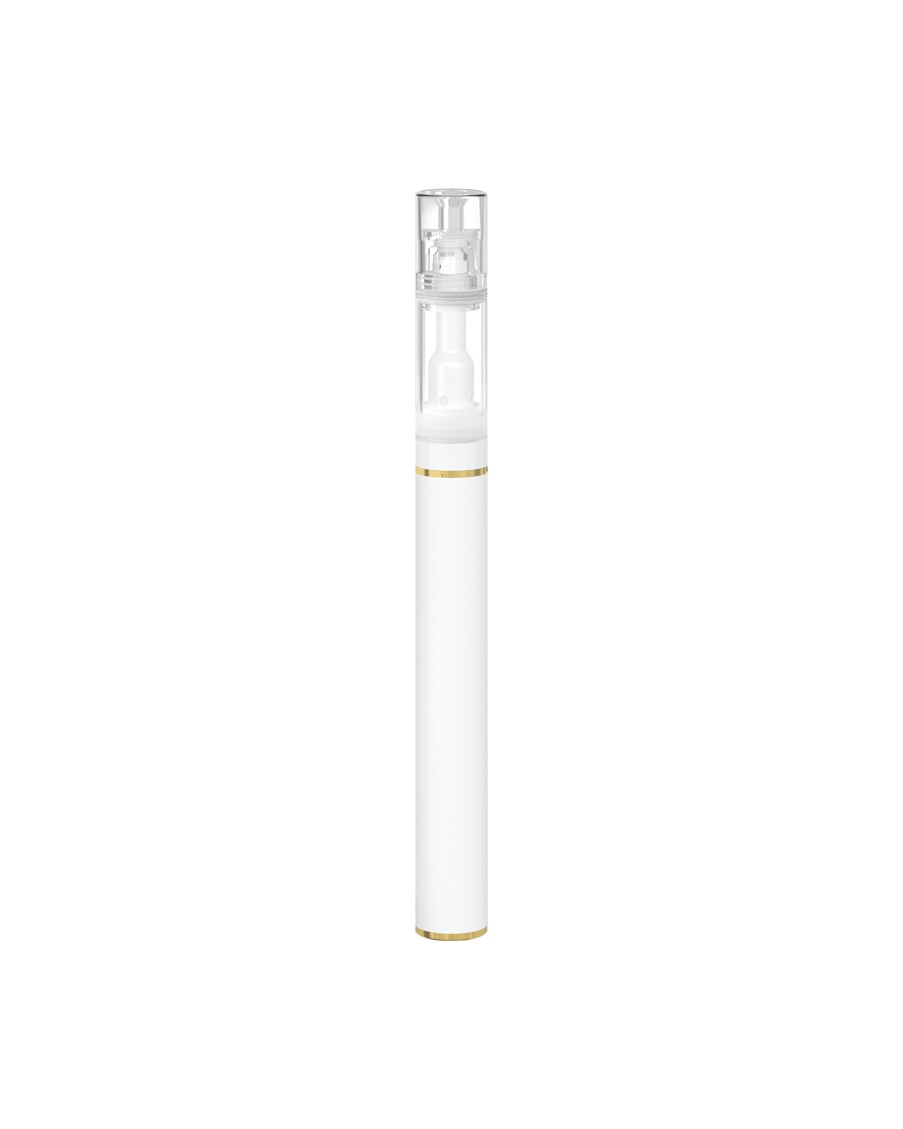 ACTIVE White Ceramic Pro AIO 0.5mL Disposable Vape Pen w/ 1.7mm Aperture 50/Box - 7