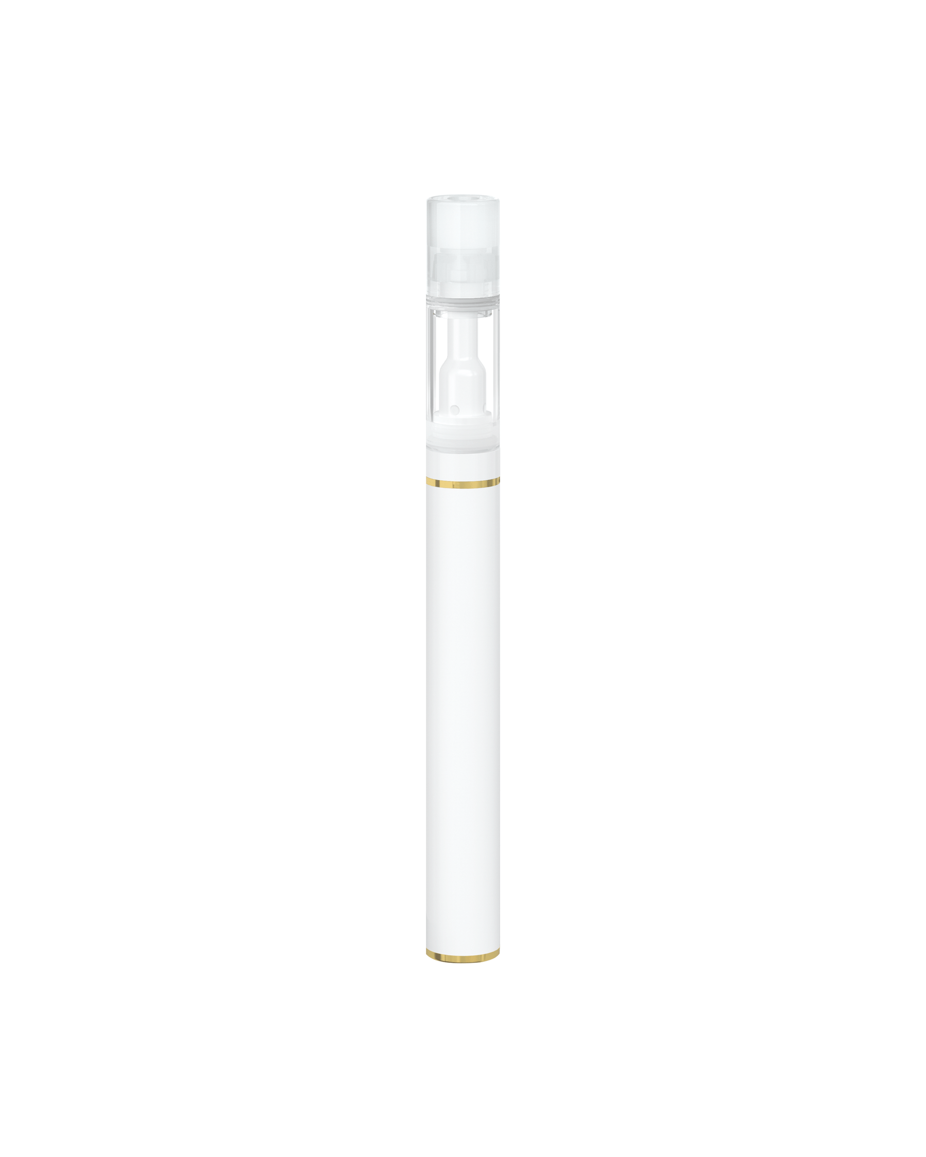 ACTIVE White Ceramic Pro AIO 0.5mL Disposable Vape Pen w/ 1.7mm Aperture 50/Box - 8