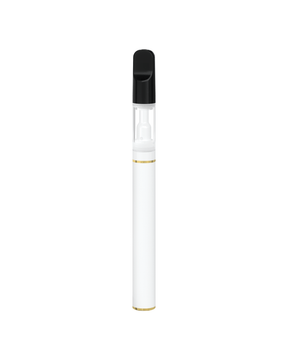 ACTIVE White Ceramic Pro AIO 0.5mL Disposable Vape Pen w/ 1.7mm Aperture 50/Box - 9