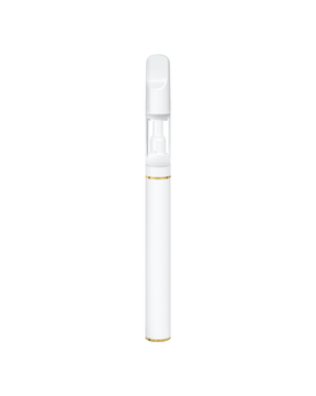 ACTIVE White Ceramic Pro AIO 0.5mL Disposable Vape Pen w/ 1.7mm Aperture 50/Box - 10