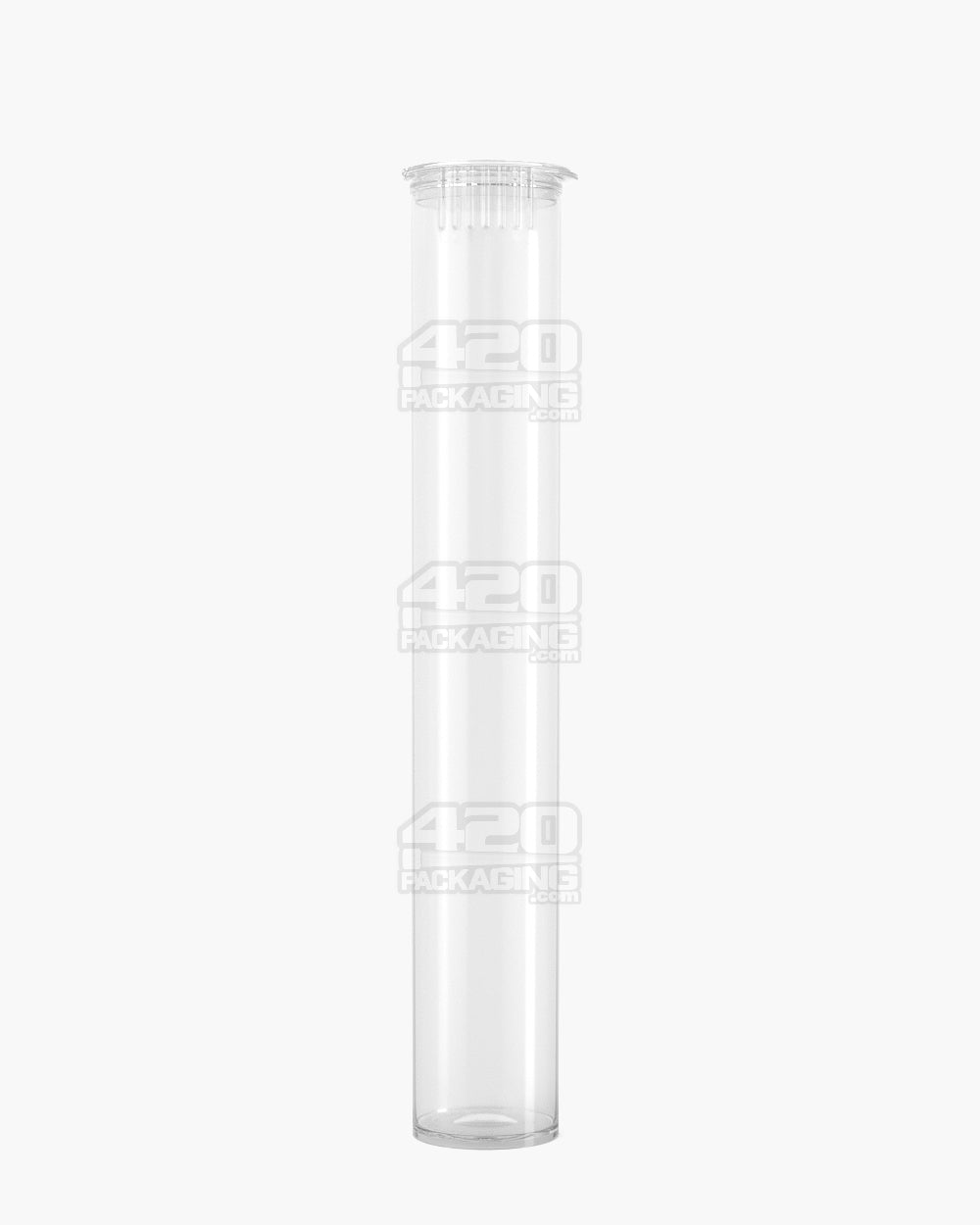116mm Pollen Gear Clear Transparent Child Resistant Pop Top Plastic Snap Cap Pre-Roll Tubes 1008/Box