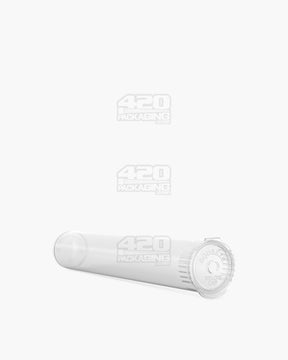 116mm Pollen Gear Clear Transparent Child Resistant Pop Top Plastic Snap Cap Pre-Roll Tubes 1008/Box - 5