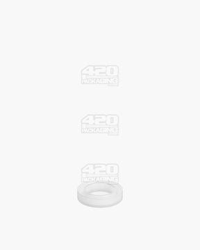 24mm Pollen Gear CC6 Concentrate Jar Silicone Caps - Clear - 1000/Box - 4