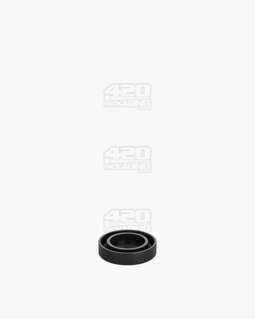 24mm Pollen Gear CC6 Concentrate Jar Silicone Caps - Black - 1000/Box