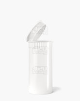 13 Dram Pollen Gear White Child Resistant Opaque KSC Pop Top Bottles 592/Box - 1