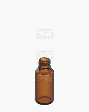 15ml Pollen Gear Sharp Shoulder Amber Glass Dropper Bottles 252/Box