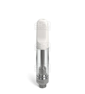 CCELL TH2 - SE Glass Vape Cartridge 1ml w/ Snap Fit White Ceramic Mouthpiece Connection 100/Box - 2