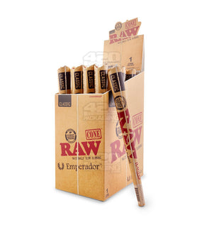 RAW 180mm Super Sized Emperador Pre/Rolls 24 Piece Pack - 1