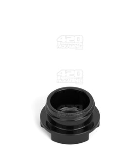 28mm Grow Pack Supply Child Resistant Black 9ml Glass Concentrate Jar w/ Matte Black Cap 320/Box