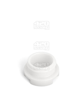 28mm Grow Pack Supply Child Resistant White 9ml Glass Concentrate Jar w/ Matte White Cap 320/Box - 2