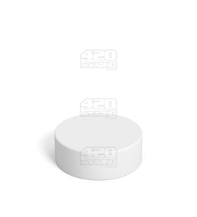 28mm Grow Pack Supply Child Resistant White 9ml Glass Concentrate Jar w/ Matte White Cap 320/Box - 9