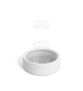 28mm Grow Pack Supply Child Resistant White 9ml Glass Concentrate Jar w/ Matte White Cap 320/Box - 10