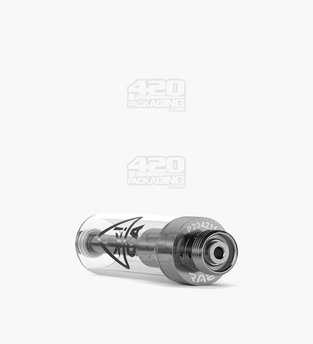 RAE California Symbol Glass Vape Cartridge 1mL w/ Screw On Connection & 2mm Aperture 400/Box - 4