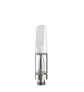 CCELL TH2 - EVO Glass Vape Cartridge 0.5ml w/ Snap Fit Black Ceramic Mouthpiece Connection 100/Box - 2