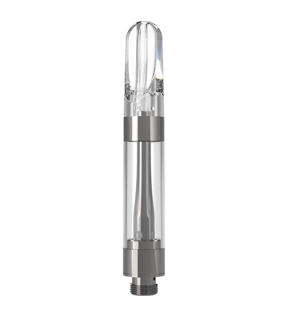 CCELL M6T - EVO Therma Plastic Vape Cartridge 1ml w/ Snap Fit Clear Barrel Plastic Mouthpiece Connection 100/Box - 1