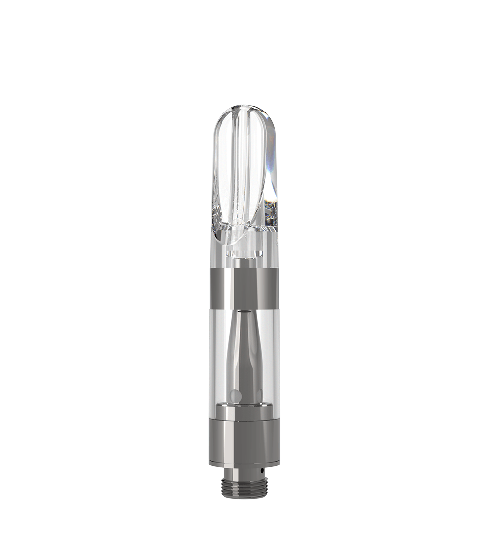 CCELL M6T - EVO Therma Plastic Vape Cartridge 0.5ml w/ Snap Fit Clear Barrel Plastic Mouthpiece Connection 100/Box - 2