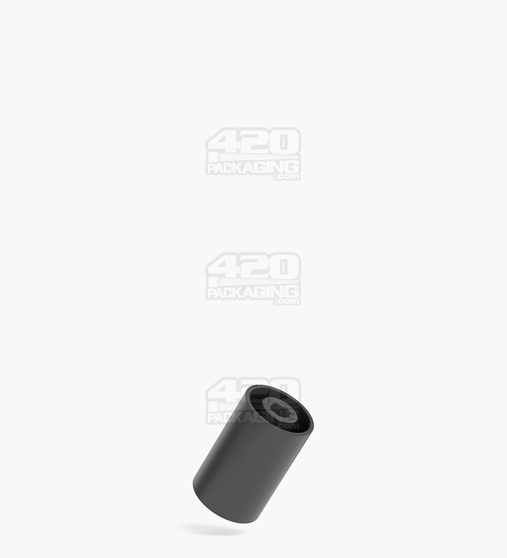 35mm Pollen Gear Five10 Child Resistant Flat Vape Cartridge Tube Base - Matte Black - 1400/Box - 1