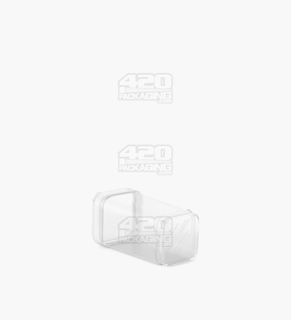 POLLEN GEAR | Child Resistant 100% Recyclable Transparent Clear Pop Box Pop Top Bottles | 13dr - 2.5g - 825 Count