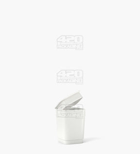 6 Dram Pollen Gear White Child Resistant Pop Box Pop Top Bottles 1632/Box