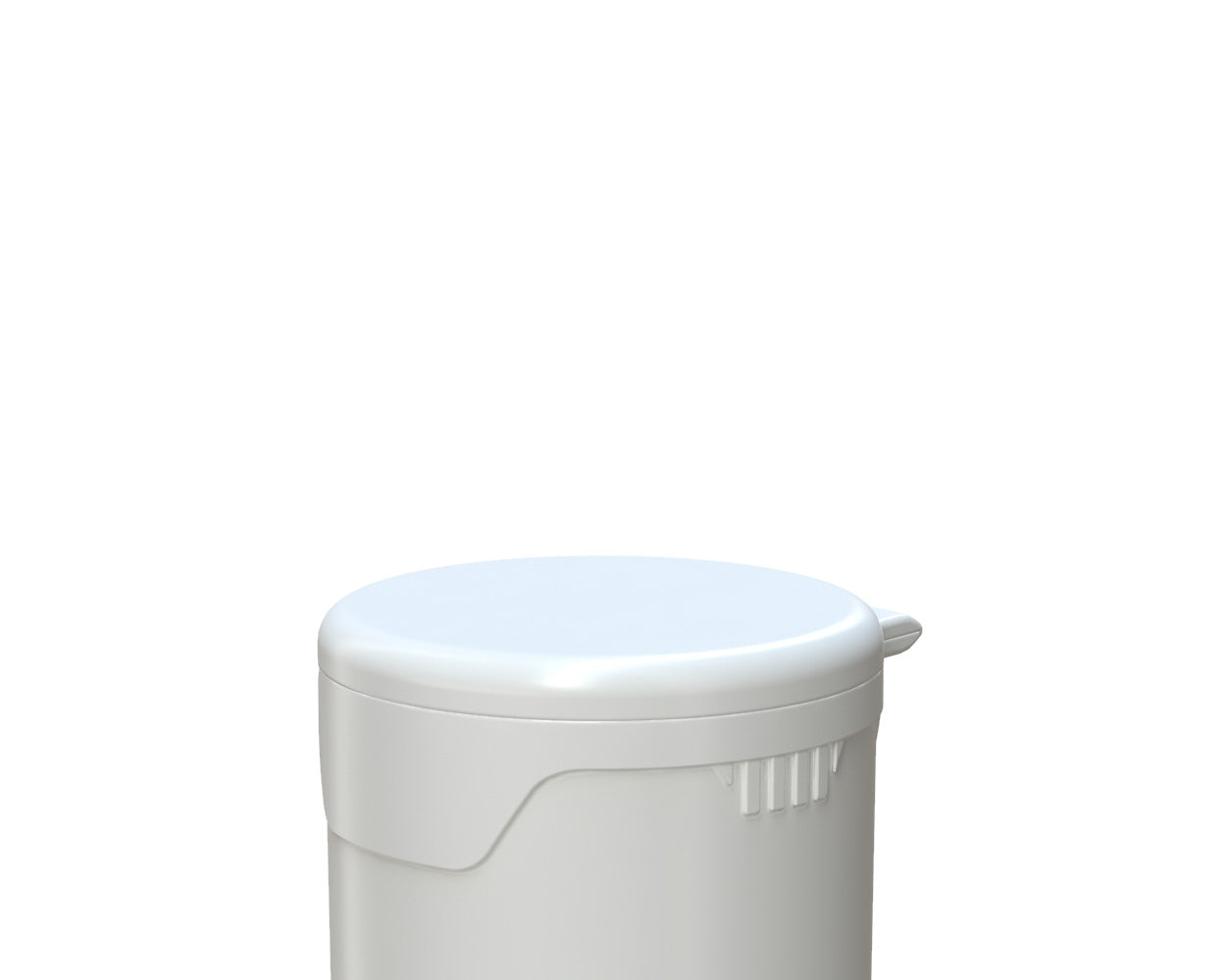 CHUBBY GORILLA | Child Resistant Pop-Cap White Aviator Plastic Tubes | 116mm - White Cap - 1500 Count