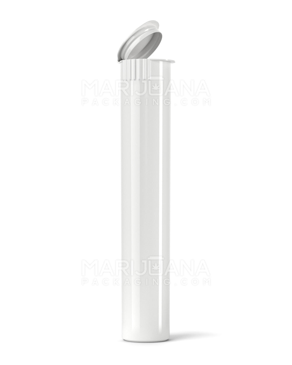 Child Resistant Pop Top Vape Cartridge Tube | 80mm - White | Sample