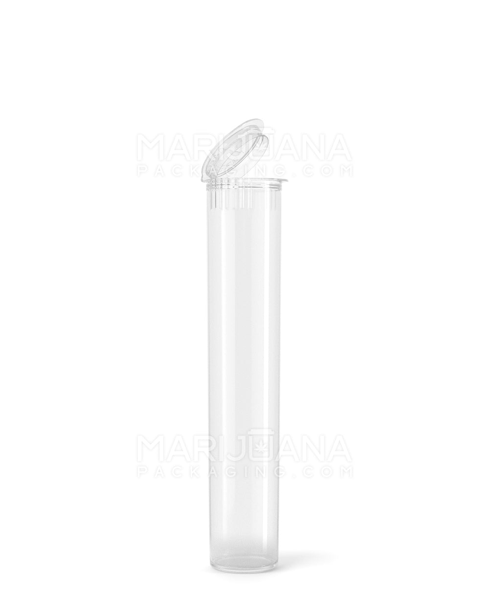 Child Resistant Pop Top Plastic Pre-Roll Tubes | 95mm - Clear | Sample